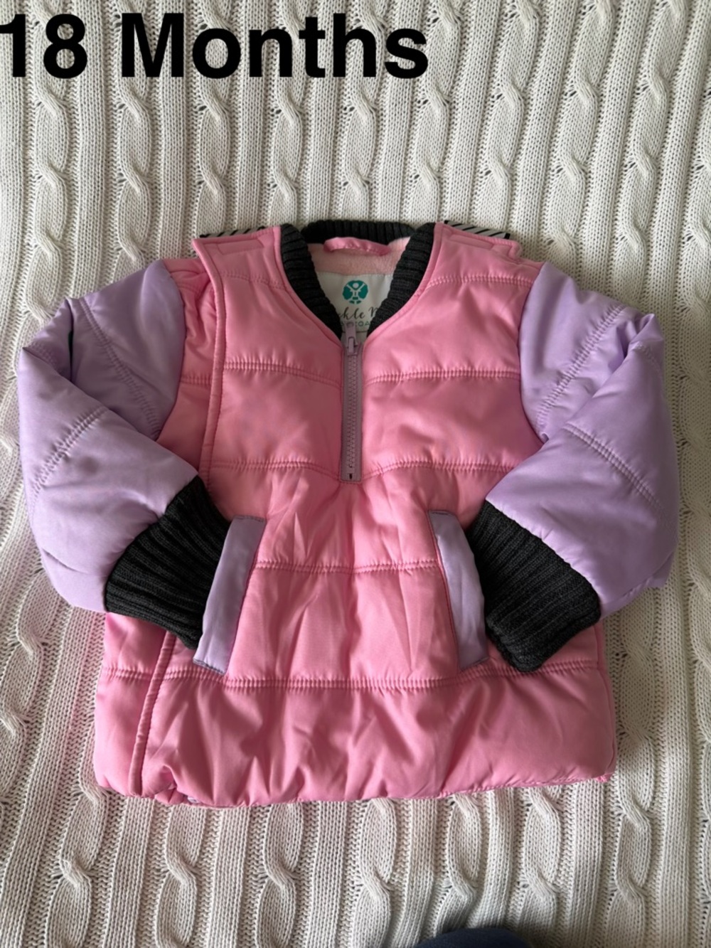 Buckle Me Carseat Safety Coat EUC 18 Mo Baby Girl Winter Jacket LIKE NEW CPST
